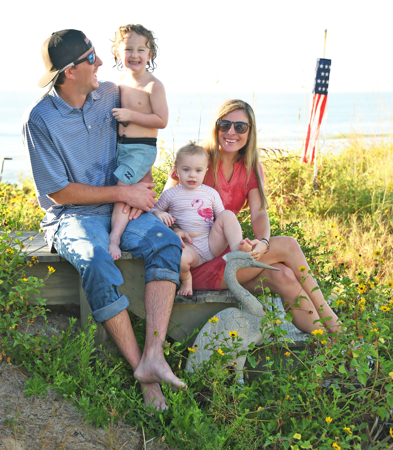 Sarah Weston & family
